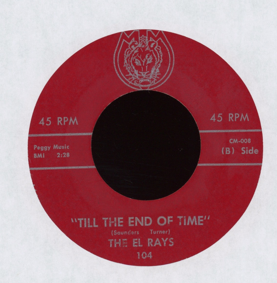 The El-Rays - (You Took) My Baby From Me on MM Girl Group 45