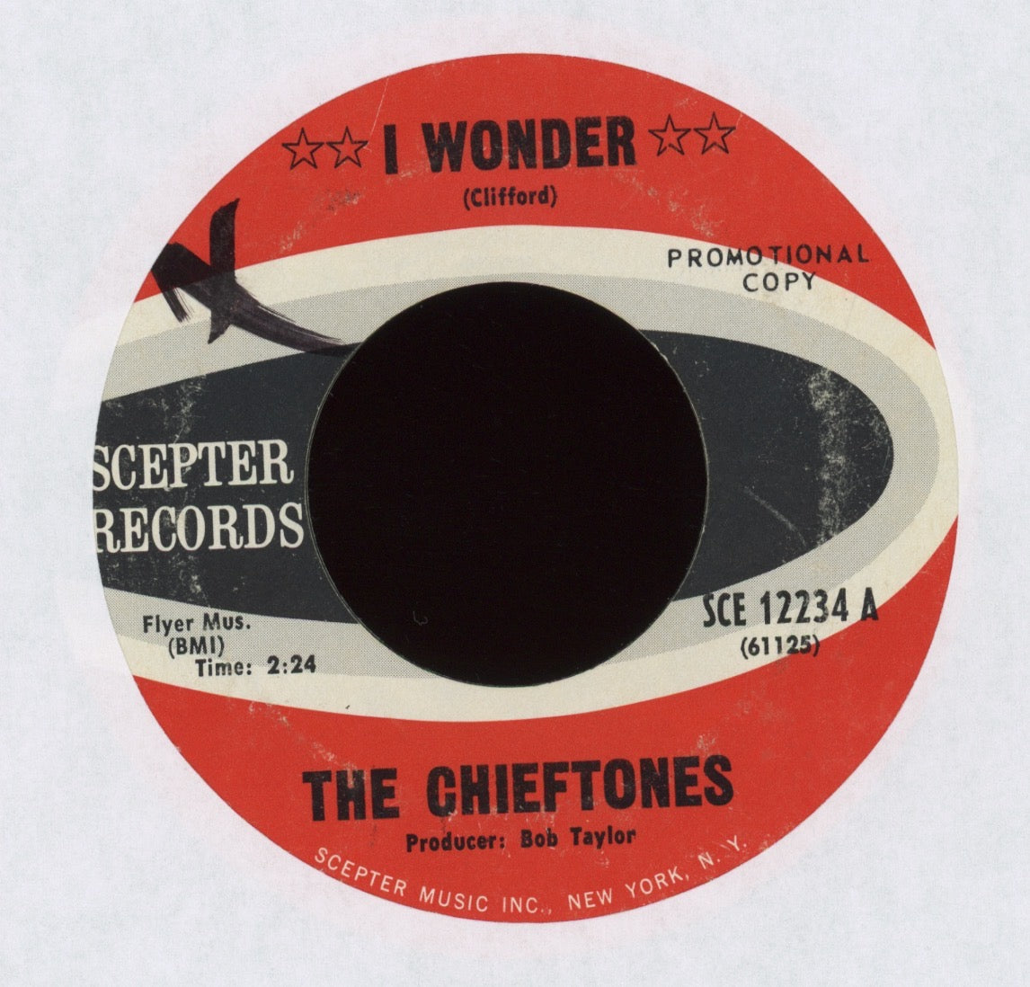 The Chieftones - Don't Dare on Scepter Promo Garage 45