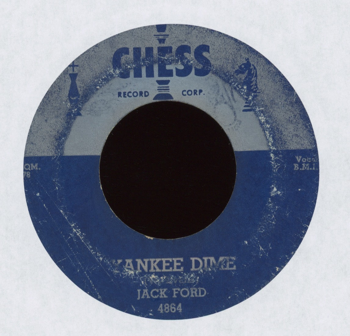 Jack Ford - Yankee Dime on Chess Hillbilly 45
