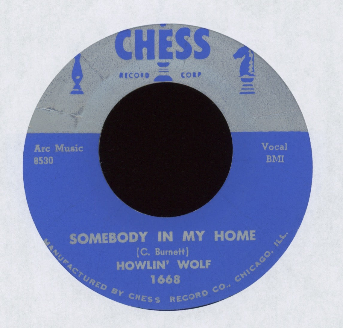 Howlin' Wolf - Somebody In My Home on Chess
