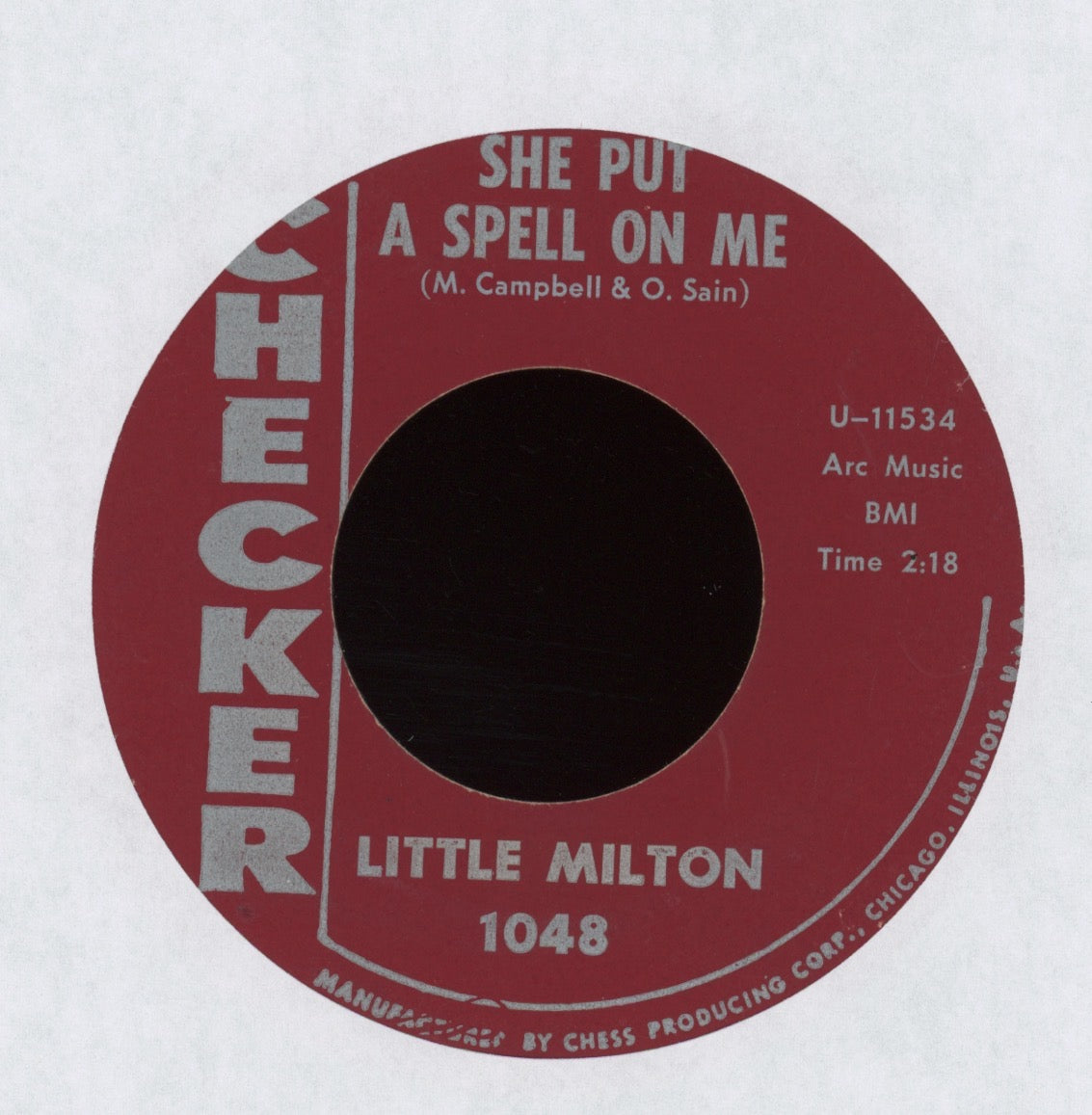 Little Milton - She Put A Spell On Me on Checker