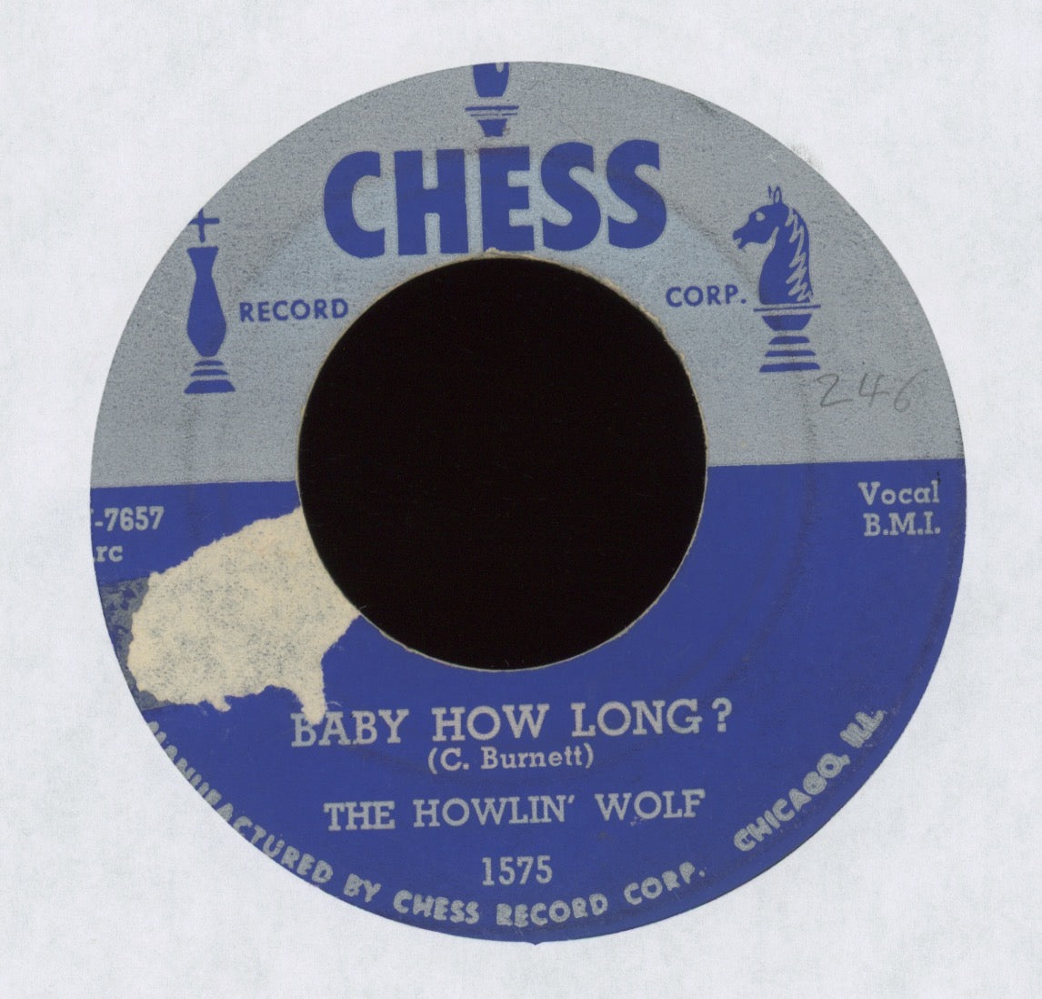 Howlin' Wolf - Evil Is Goin' On on Chess Blues 45