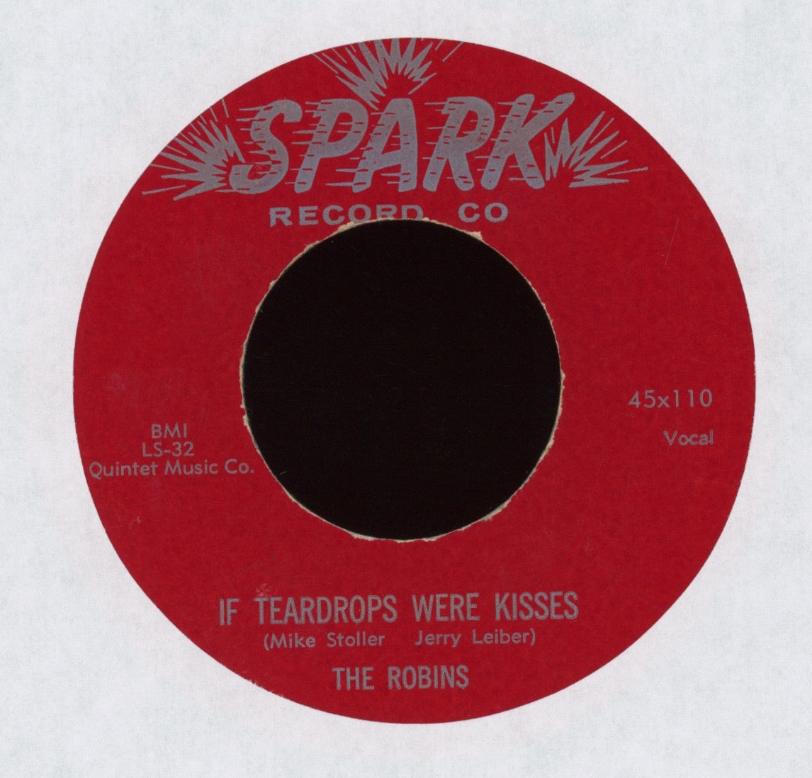 The Robins - Whadaya Want? on Spark R&B Doo Wop 45
