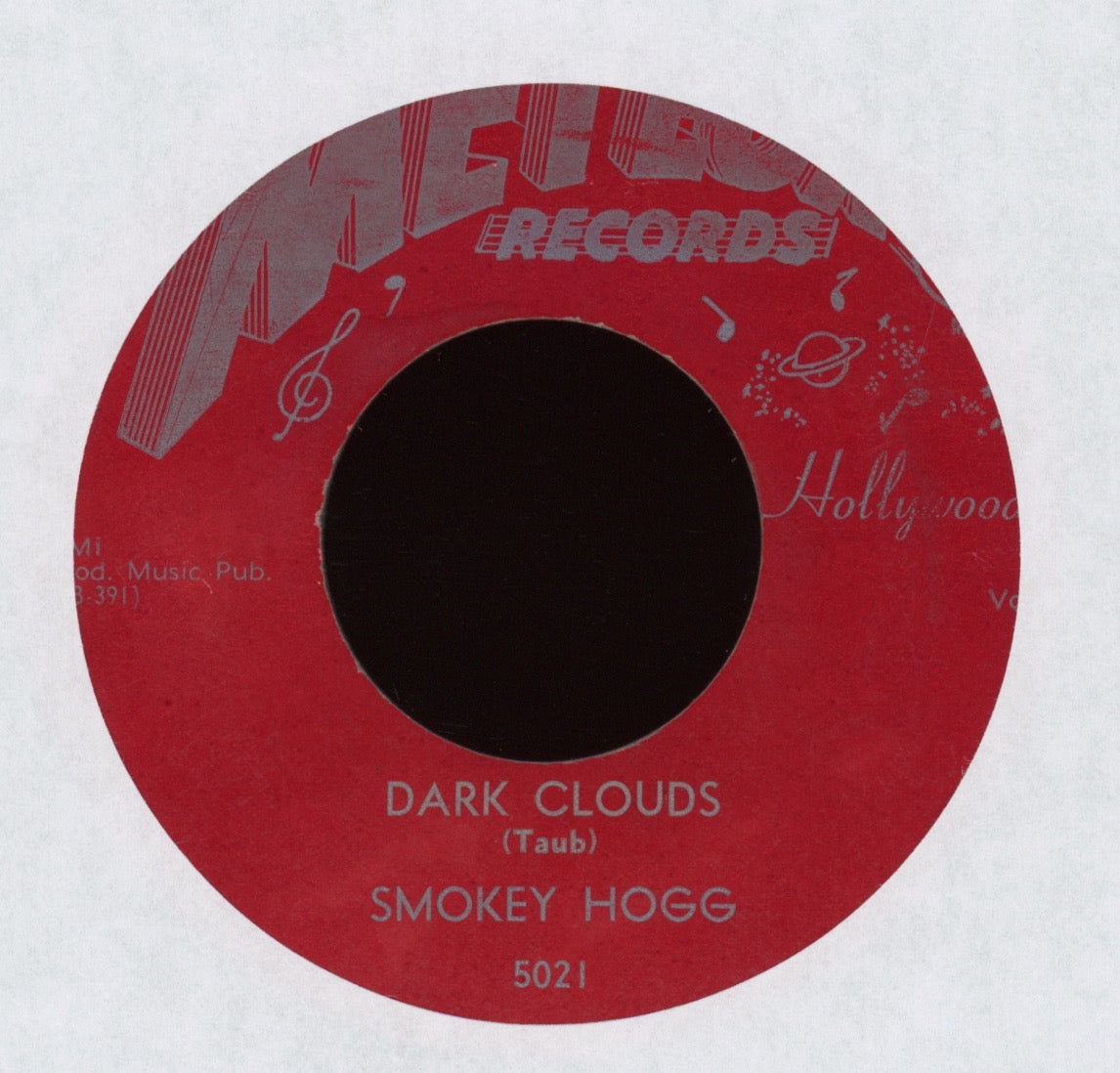 Smokey Hogg - I Declare / Dark Clouds on Meteor Blues 45