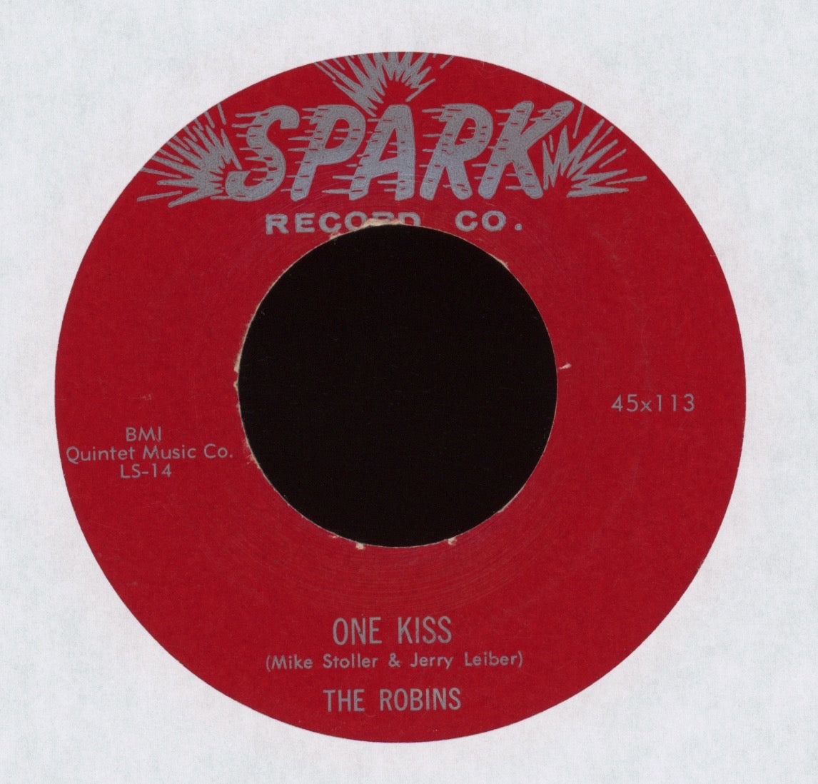 The Robins - One Kiss on Spark R&B Doo Wop 45