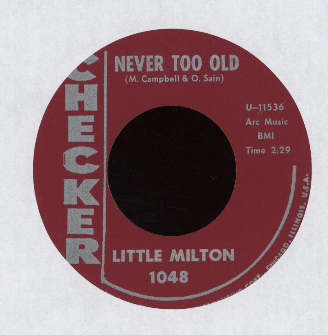 Little Milton - She Put A Spell On Me on Checker