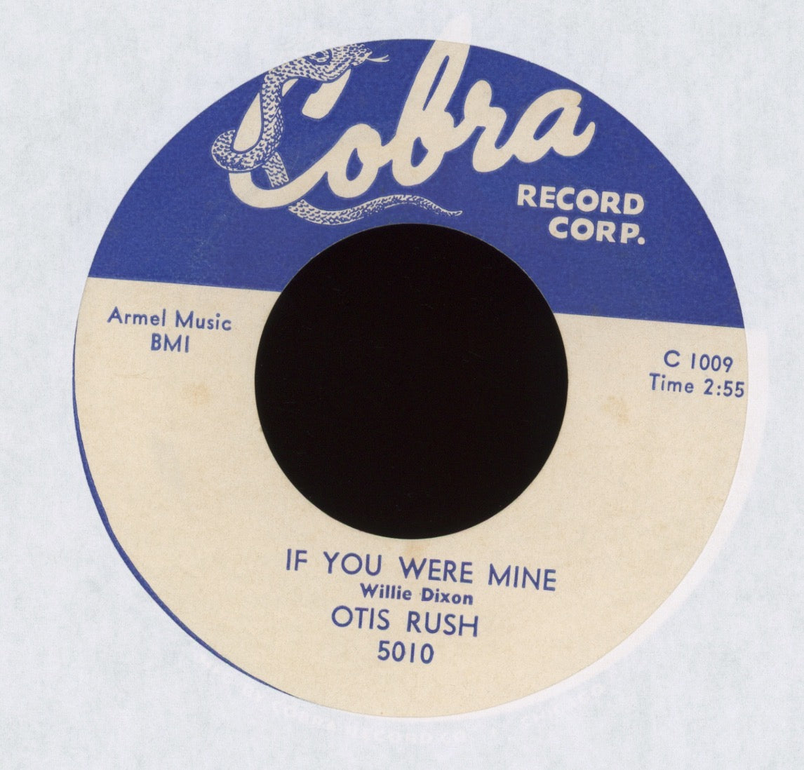 Otis Rush - Groaning The Blues on Cobra Blues 45