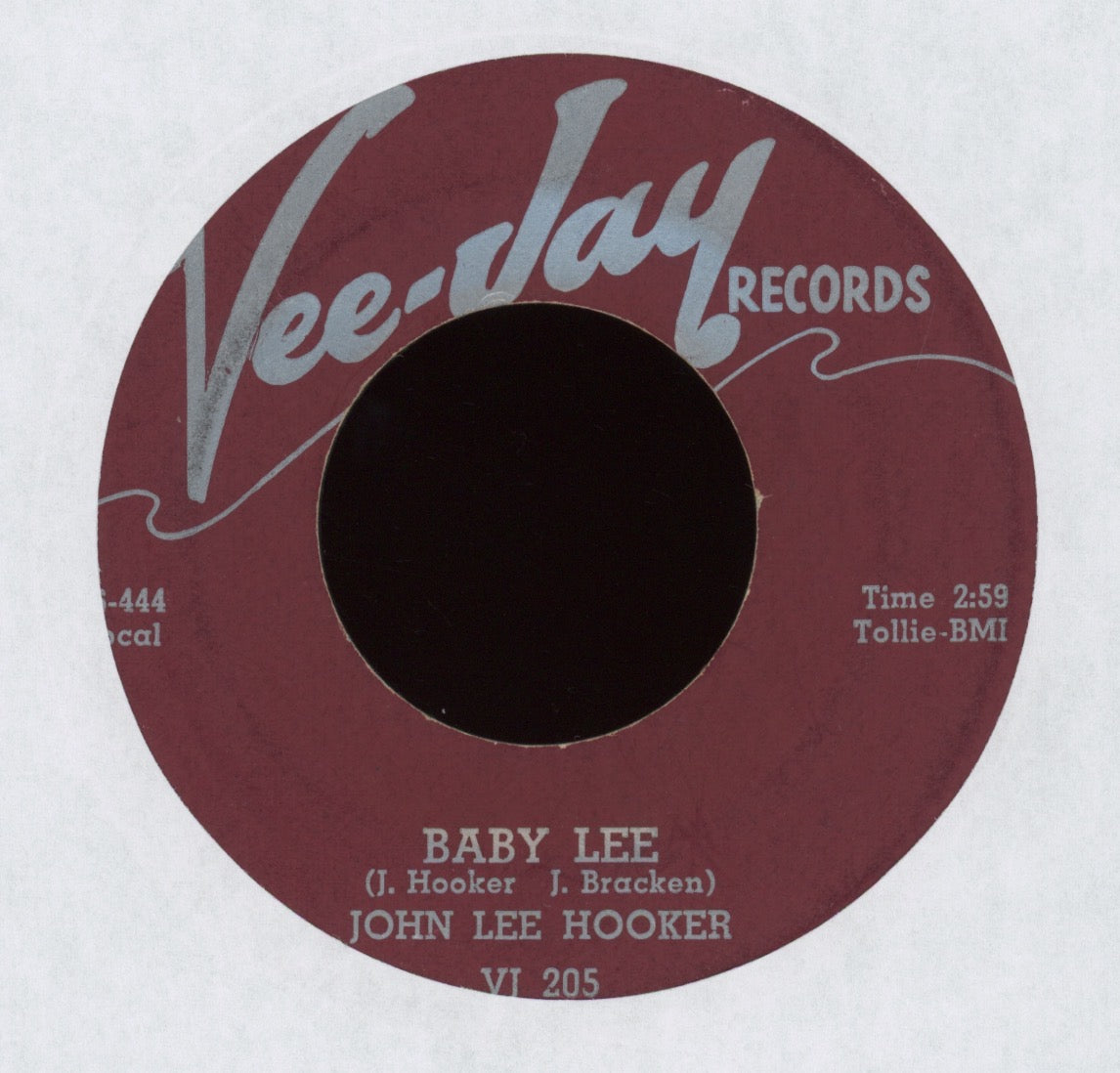 John Lee Hooker - Dimples on Vee Jay Blues 45