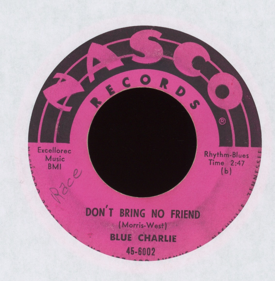 Blue Charlie - I'm Gonna Kill That Hen on Nasco Blues 45