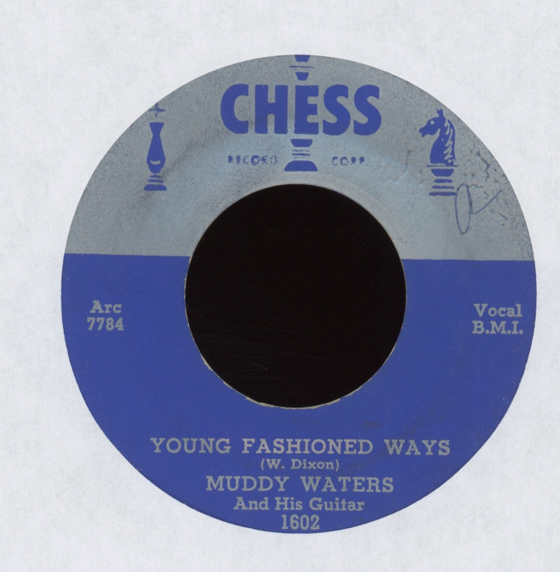 Muddy Waters - Manish Boy on Chess Blues 45
