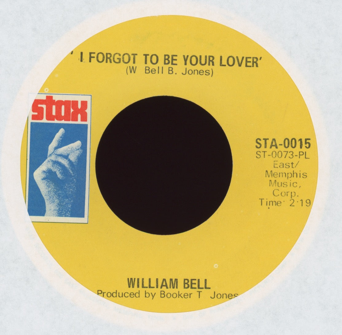 William Bell - I Forgot To Be Your Lover on Stax