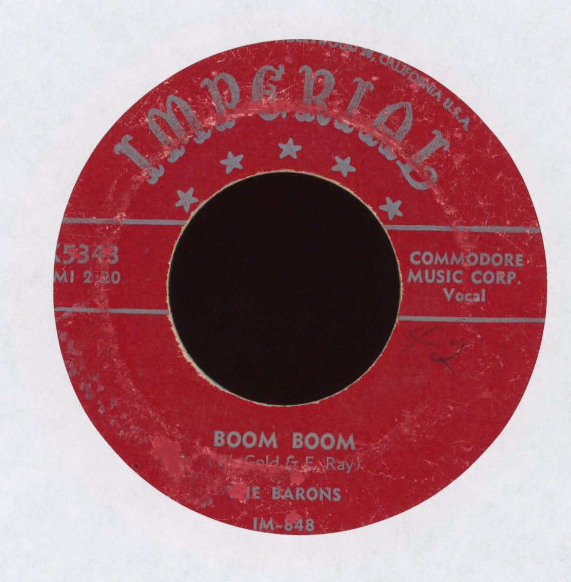 The Barons - Eternally Yours on Imperial