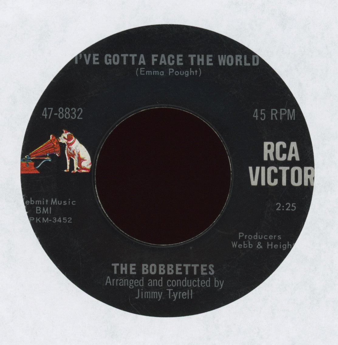 The Bobbettes - I've Gotta Face The World on RCA