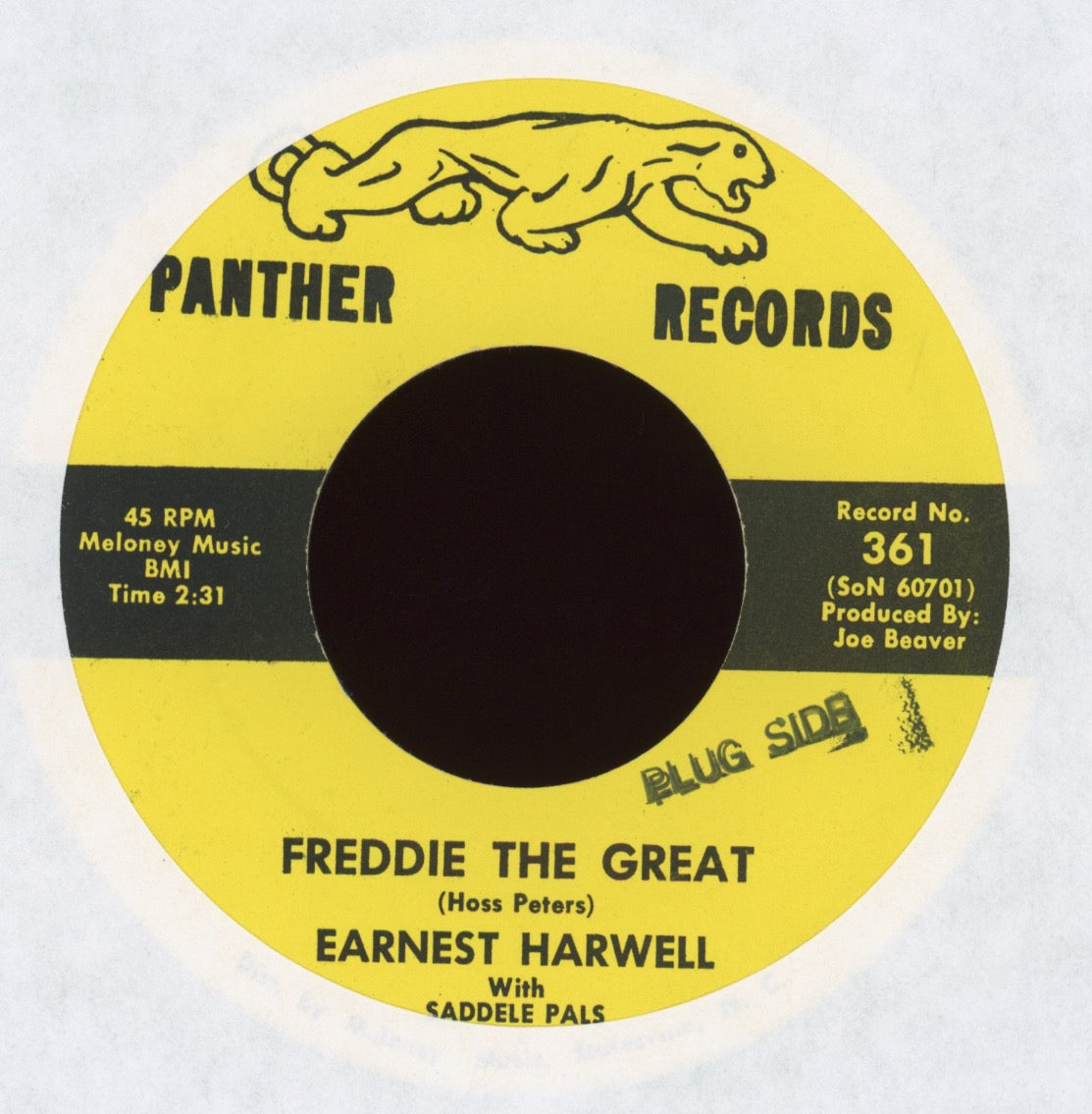 Earnest Harwell - Freddie The Great on Panther