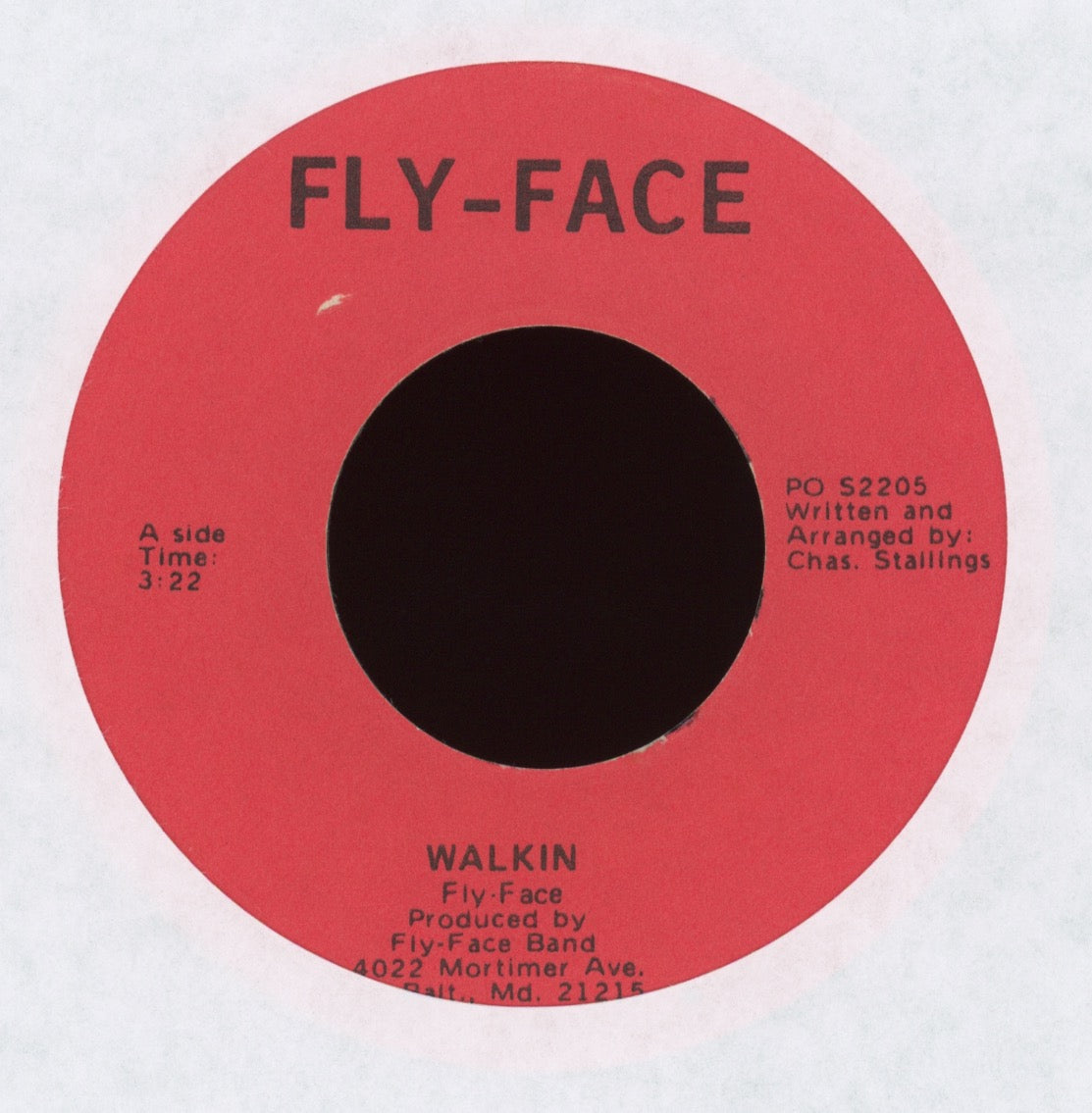 Fly-Face - Walkin Private Press