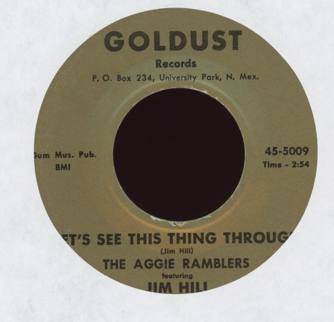 Jim Hill & The Aggie Ramblers - Let's See This Thing Through on Goldust