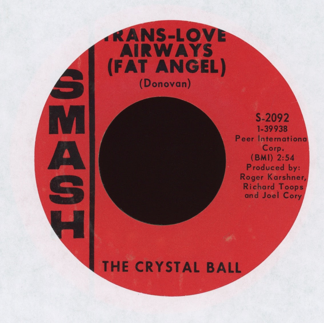 The Crystal Ball - Trans-Love Airways (Fat Angel) on Smash