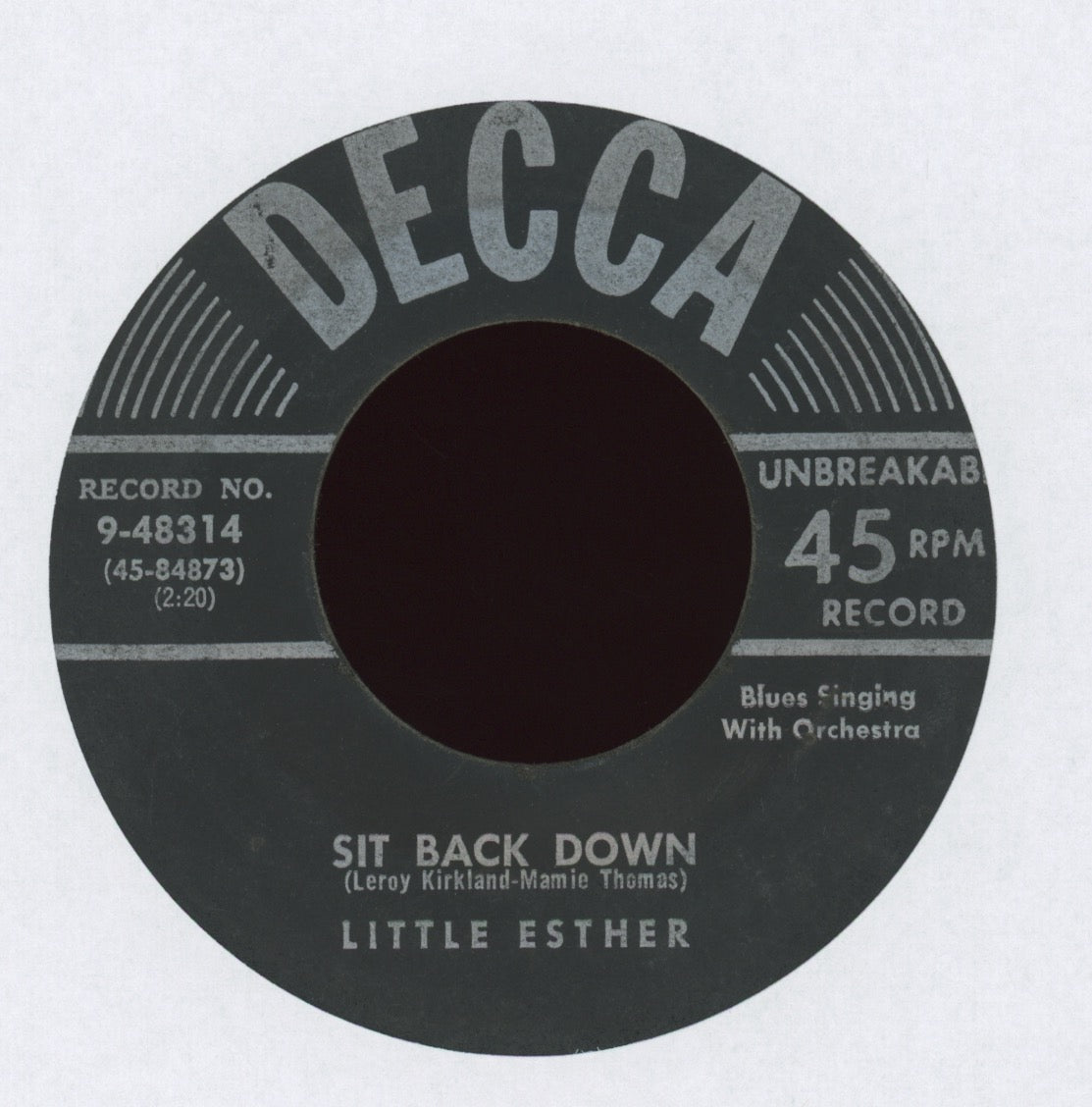 Esther Phillips - Sit Back Down on Decca