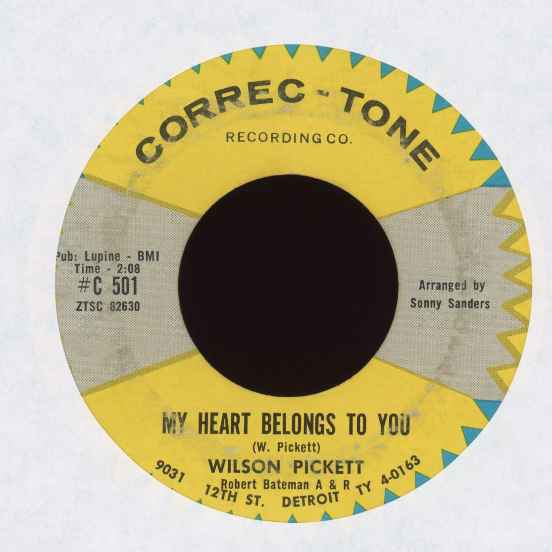 Wilson Pickett - Let Me Be Your Boy on Correc-Tone