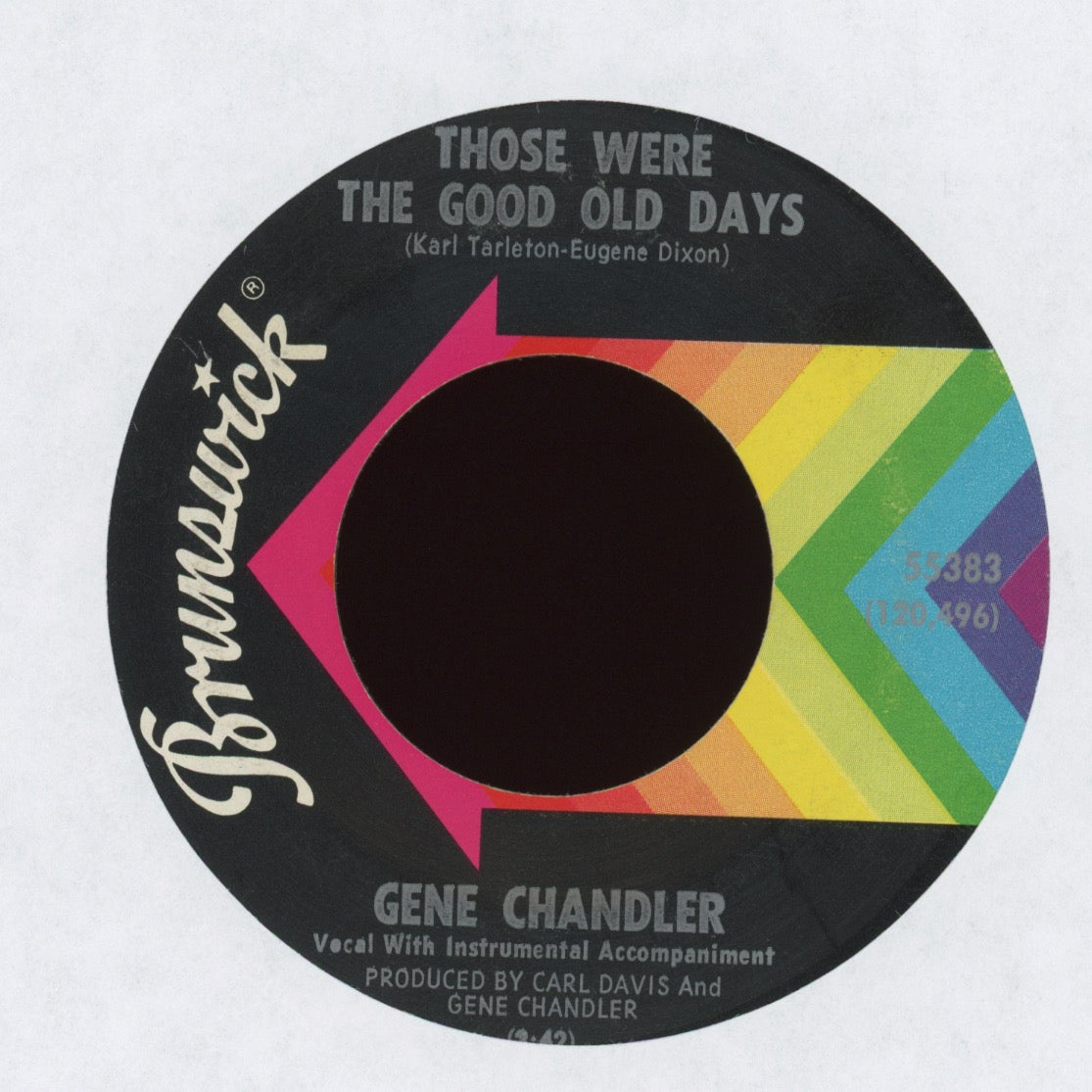 Gene Chandler - There Was A Time on Brunswick