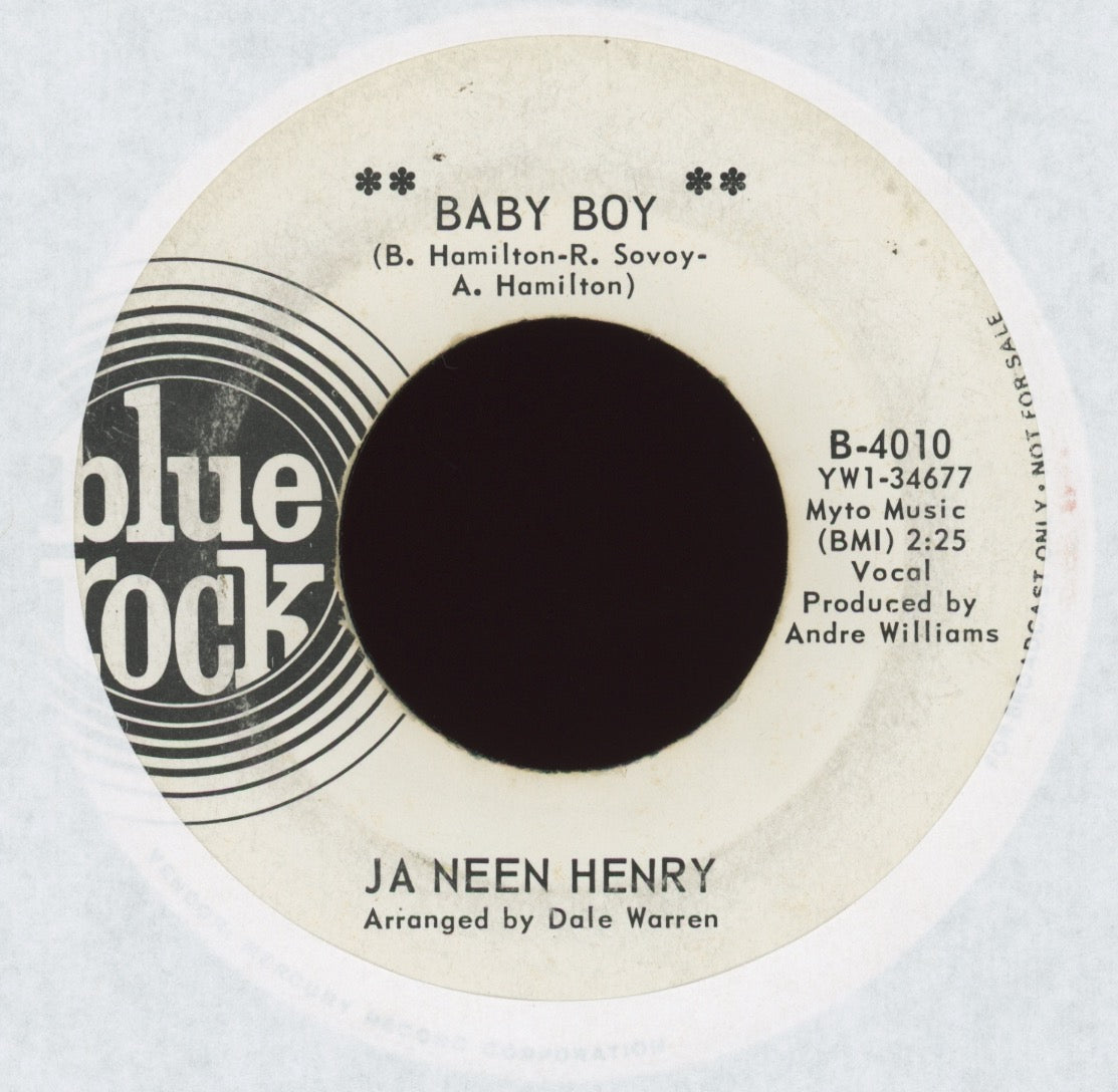 Ja Neen Henry - Baby Boy on Blue Rock Promo