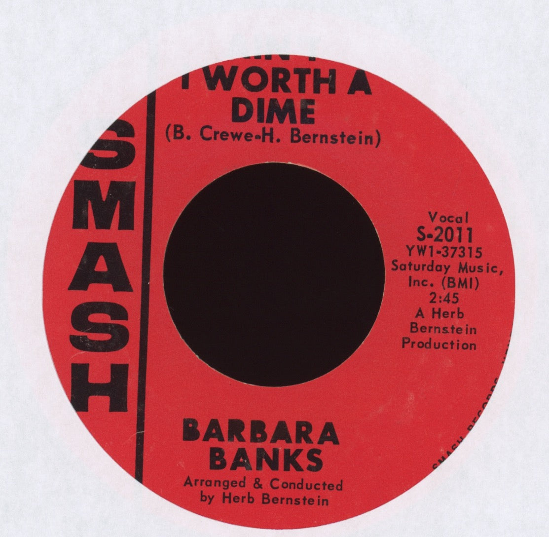 Barbara Banks - Ain't I Worth A Dime on Smash