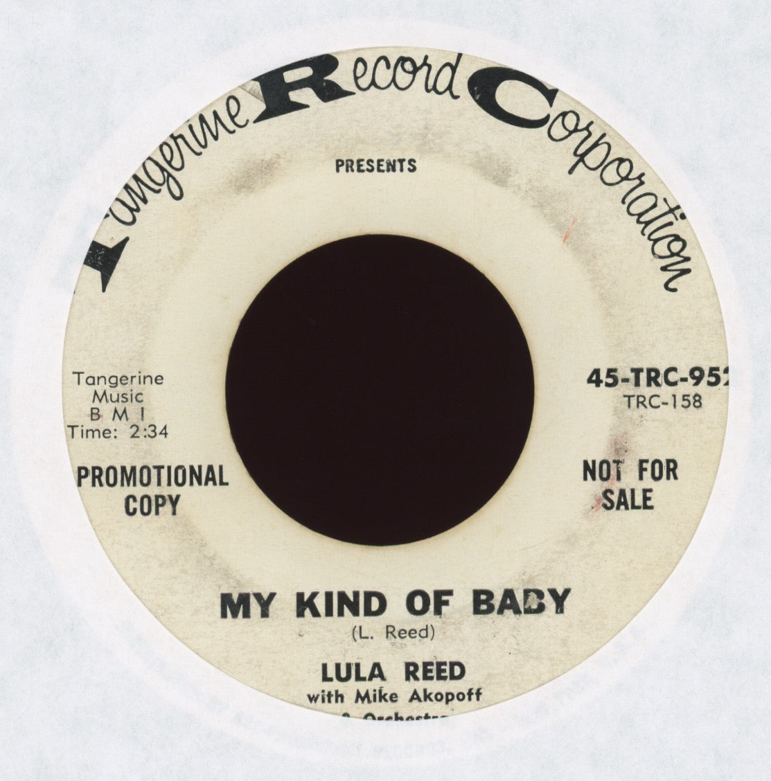 Lula Reed - Walk On By Me on Tangerine Promo
