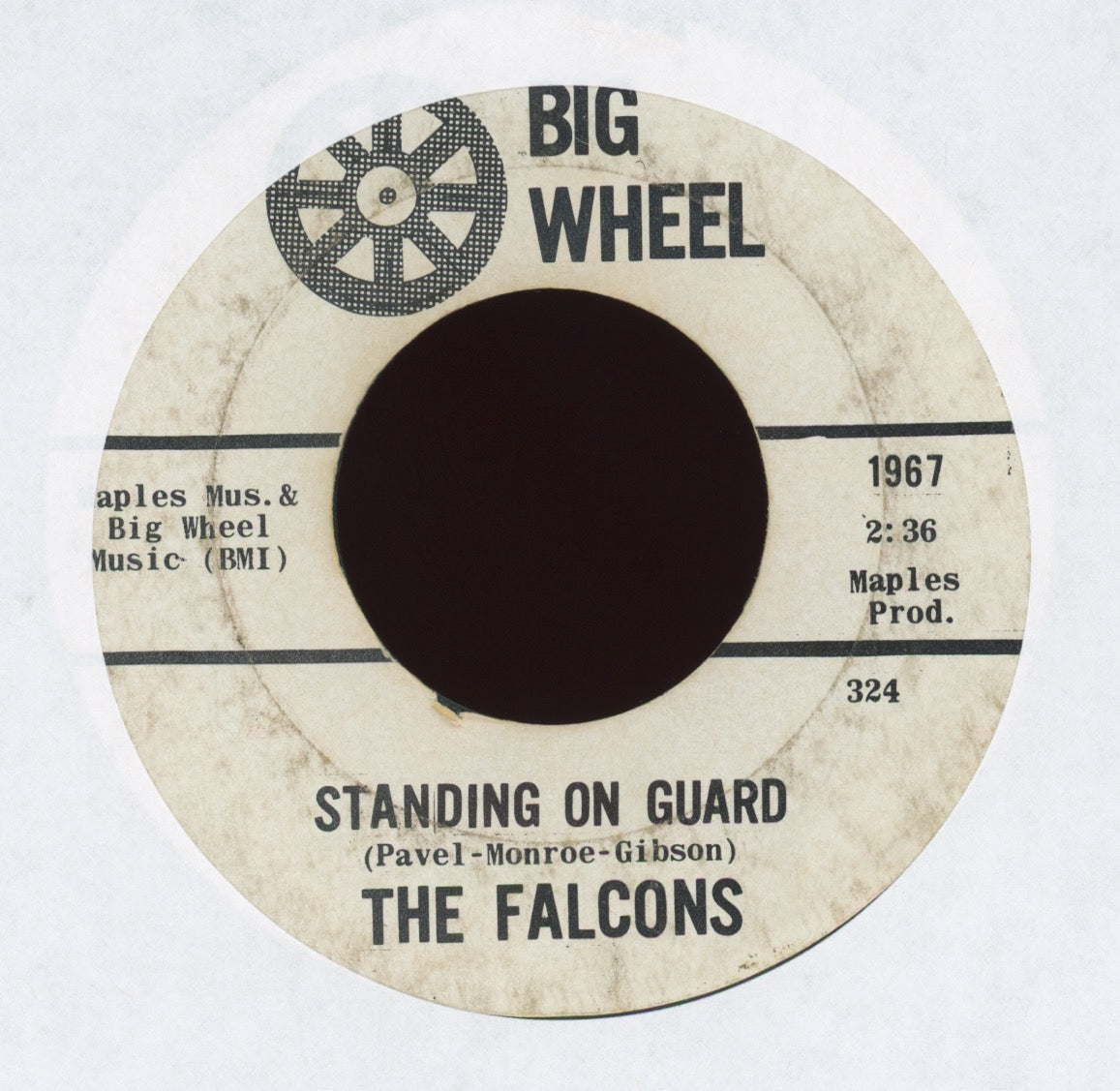 The Falcons - Standing On Guard on Big Wheel Promo