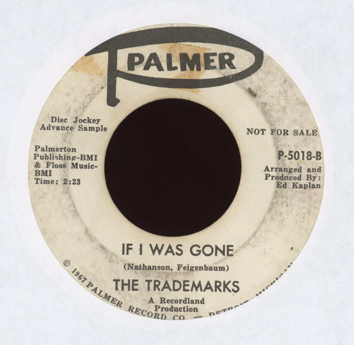 The Trademarks - If I Was Gone on Palmer Promo