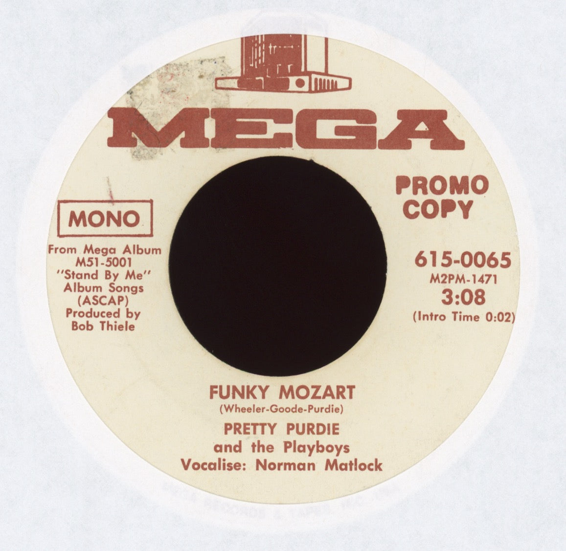 Pretty Purdie And The Playboys - Funky Mozart on Mega Promo