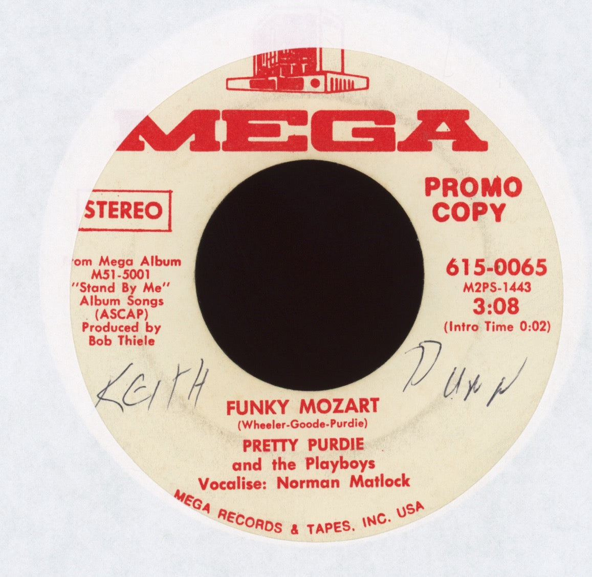Pretty Purdie And The Playboys - Funky Mozart on Mega Promo