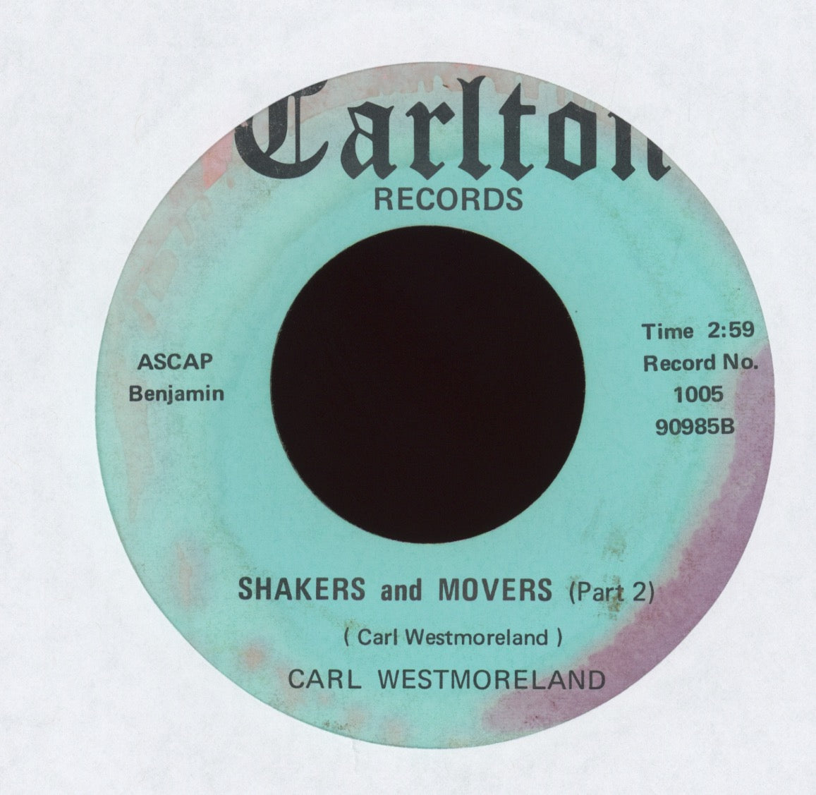 Carl Westmoreland - Shakers and Movers on Carlton