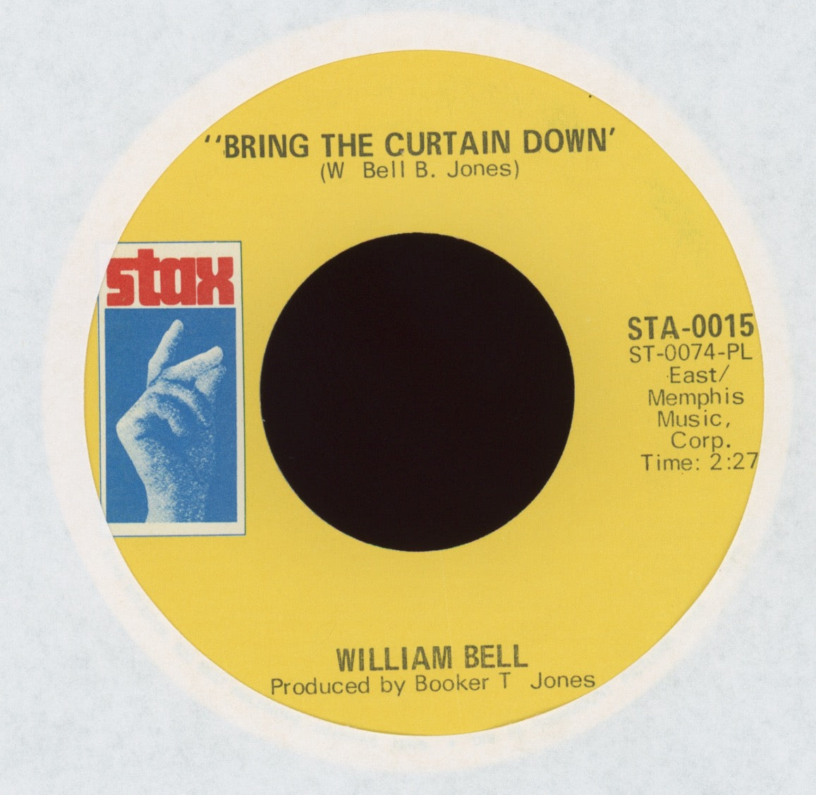 William Bell - I Forgot To Be Your Lover on Stax Samples
