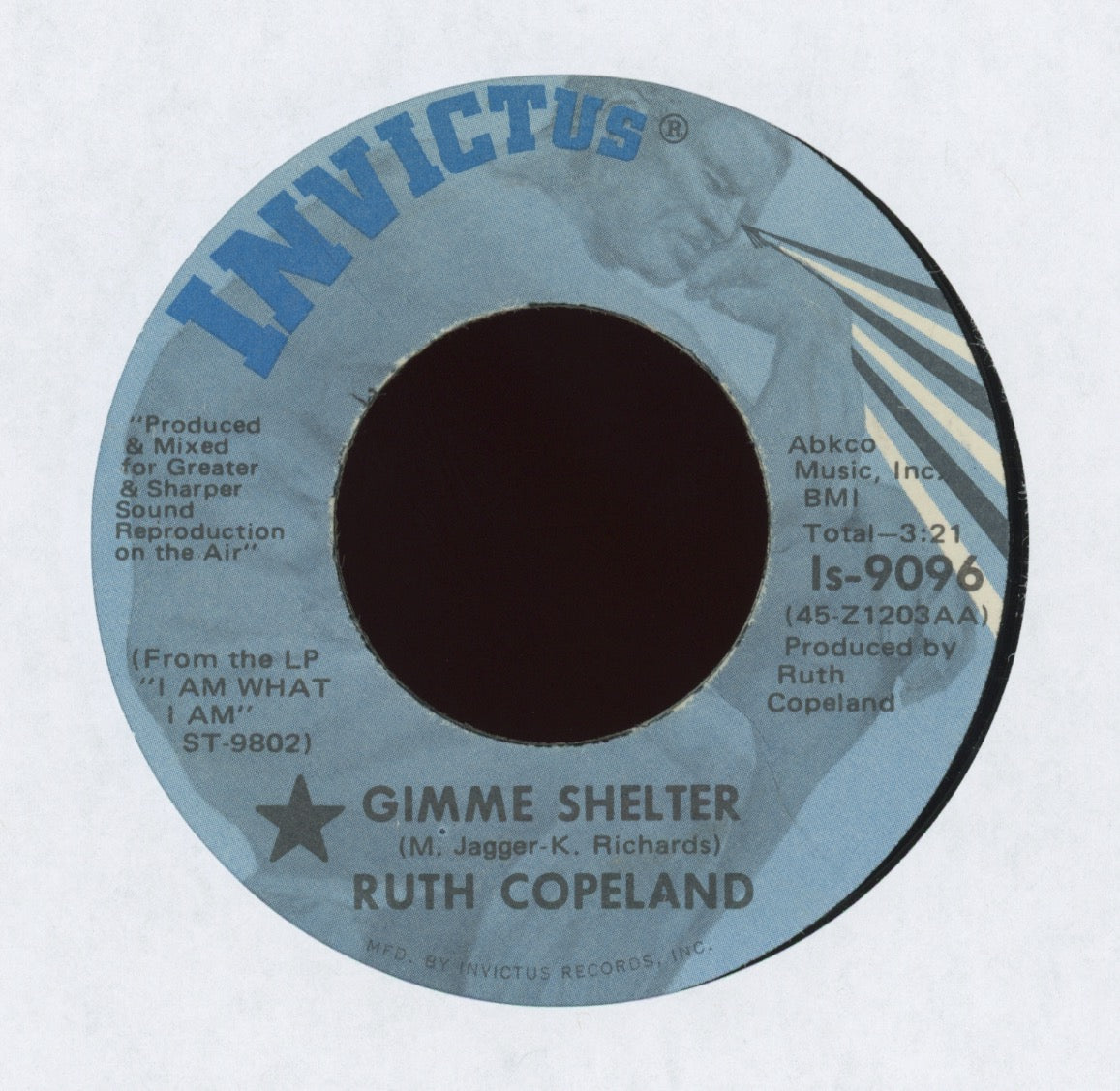 Ruth Copeland - Gimme Shelter on Invictus