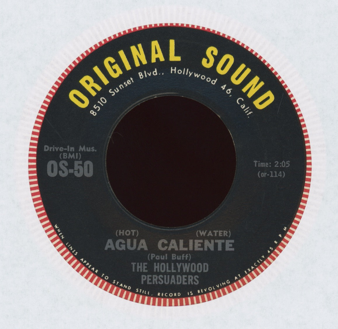 The Hollywood Persuaders - Agua Caliente on Original Sound