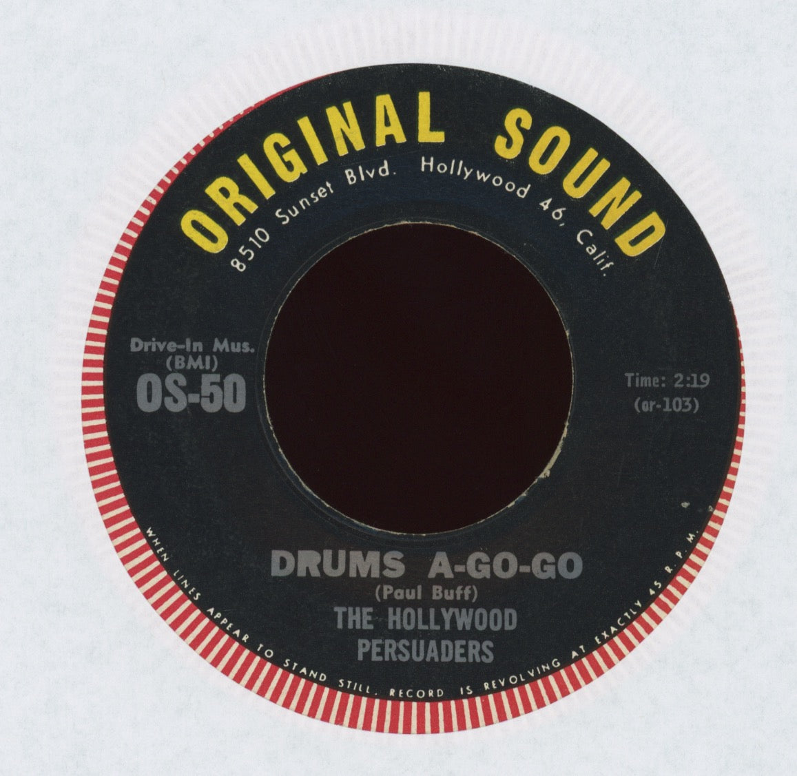 The Hollywood Persuaders - Agua Caliente on Original Sound