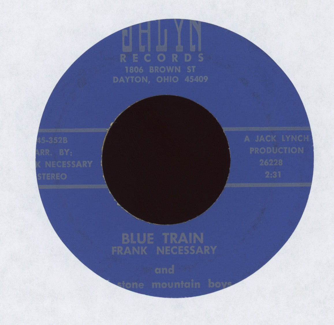 Frank Necessary - Blue Train on Jalyn