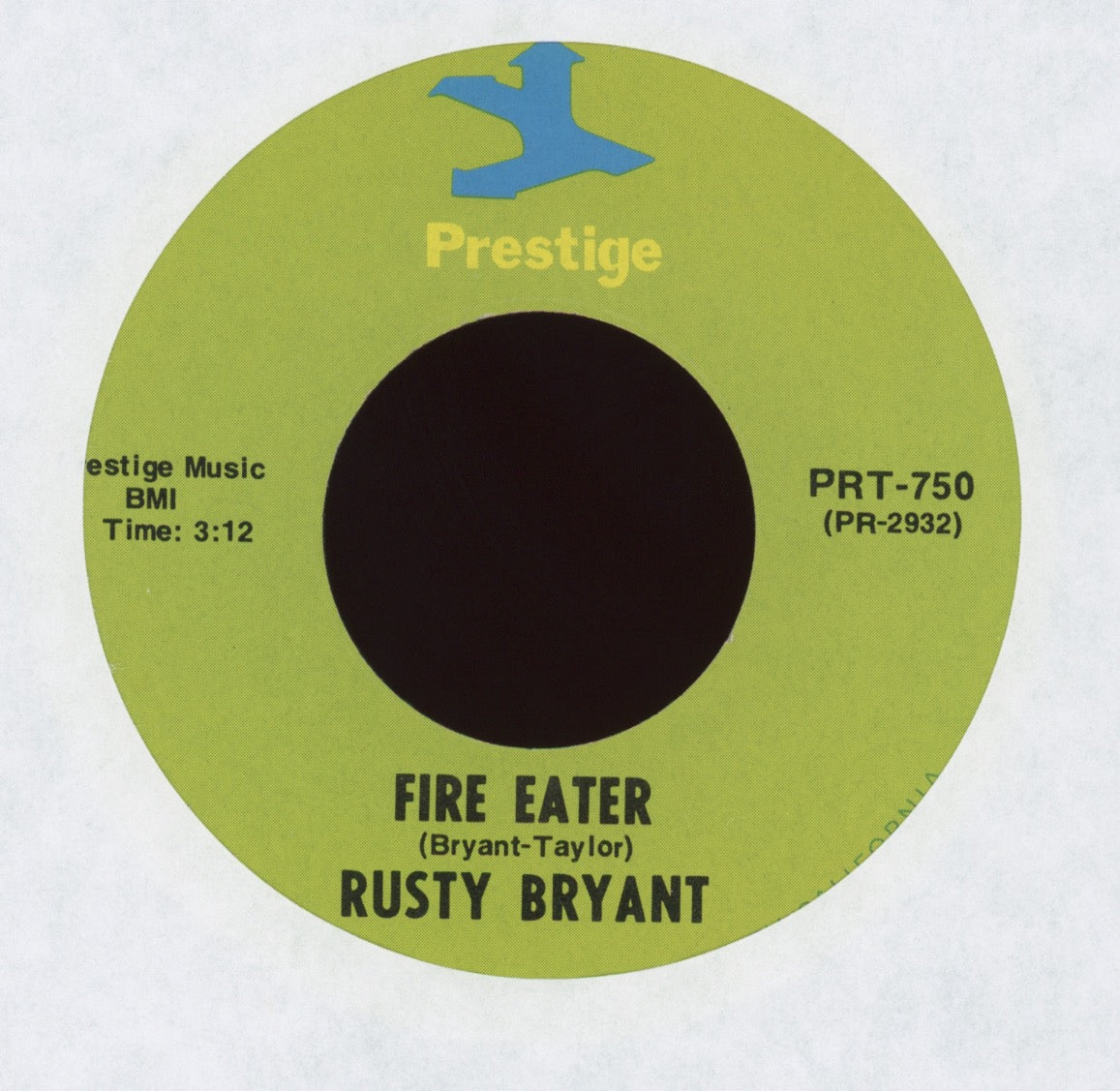Rusty Bryant - Fire Eater on Prestige