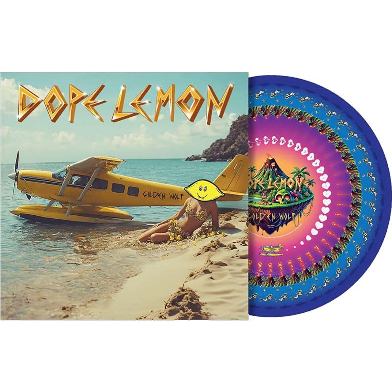 [DAMAGED] Dope Lemon - Golden Wolf [Picture Disc]