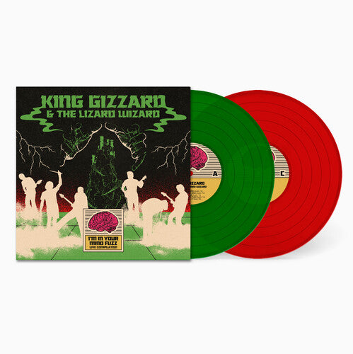 King Gizzard and the Lizard Wizard - I'm In Your Mind Fuzz Live [Indie-Exclusive Clear Red & Green Vinyl]