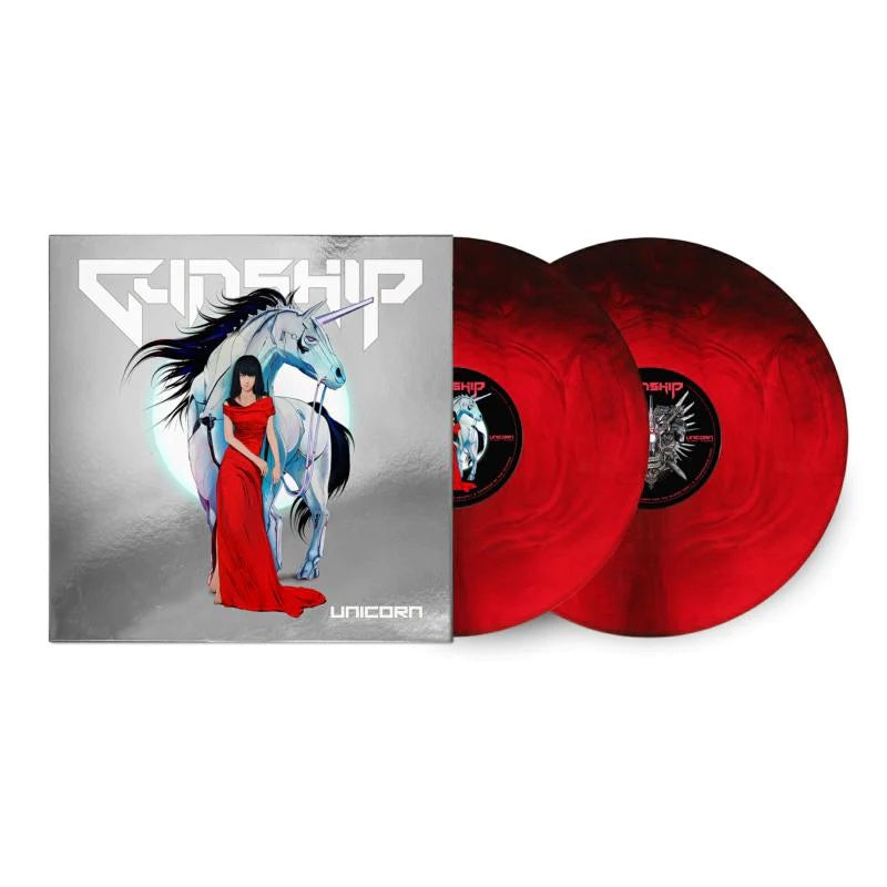 [DAMAGED] Gunship - Unicorn [Blood & Chrome Vinyl]