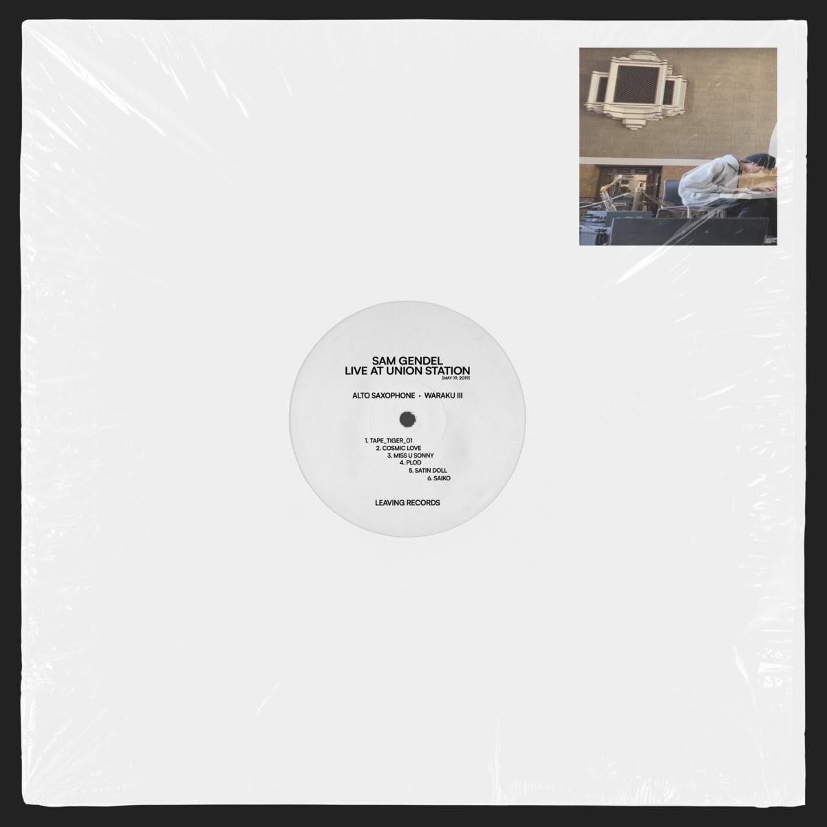 [PRE-ORDER] Sam Gendel - Live At Union Station [White Eco-Mix Vinyl] [Release Date: 05/16/2025]