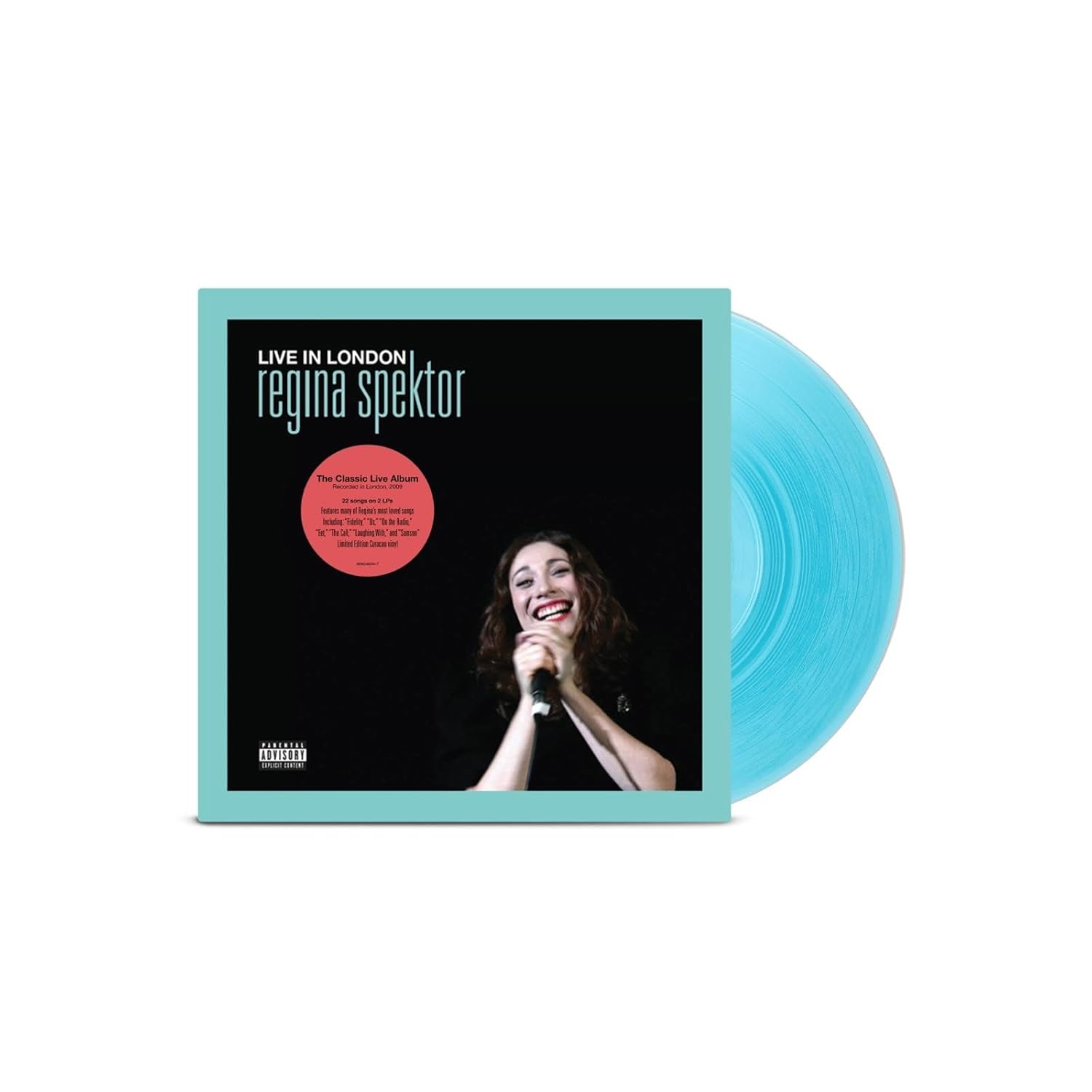 [PRE-ORDER] Regina Spektor - Live In London [Curacao Blue Vinyl] [Release Date: 05/16/2025]