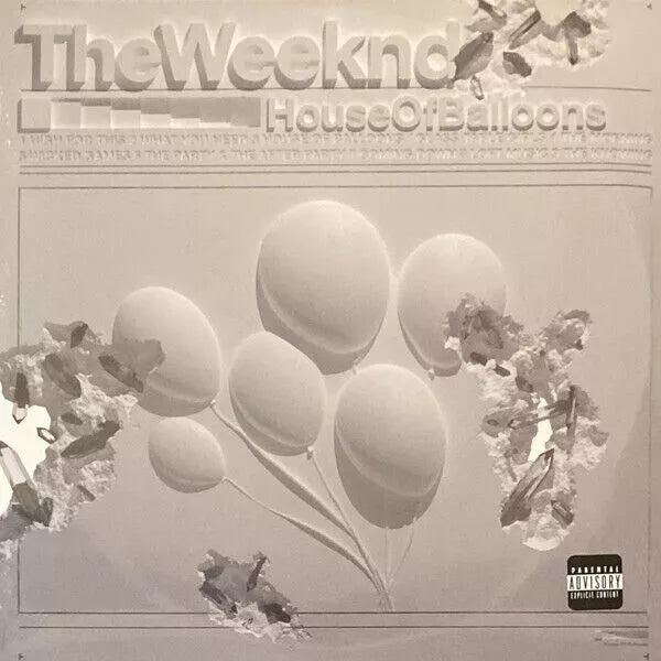 [DAMAGED] The Weeknd - House Of Balloons [Anniversary Edition] [Clear Vinyl]