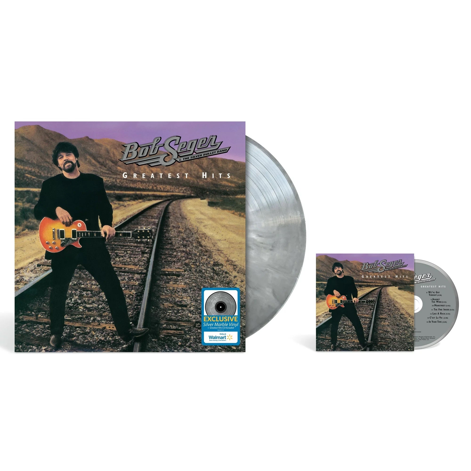 Bob Seger & The Silver Bullet Band - Greatest Hits [Silver Marble Vinyl]