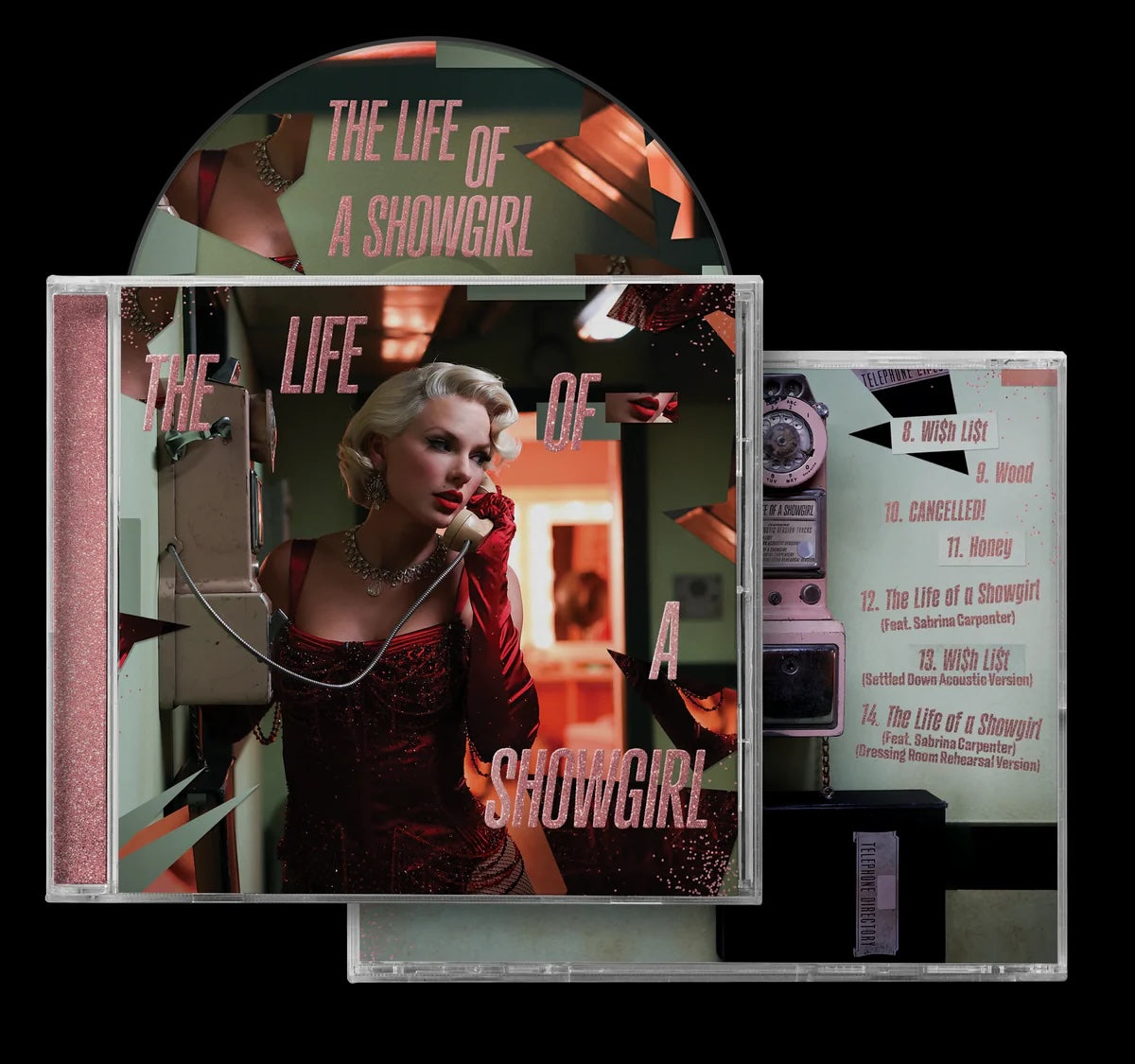 Taylor Swift - The Life of a Showgirl [Dressing Room Rehearsal Version] [CD]