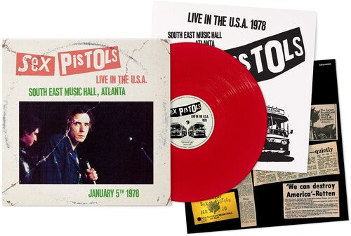 The Sex Pistols - Live In The USA 1978, Atlanta [Red Vinyl]