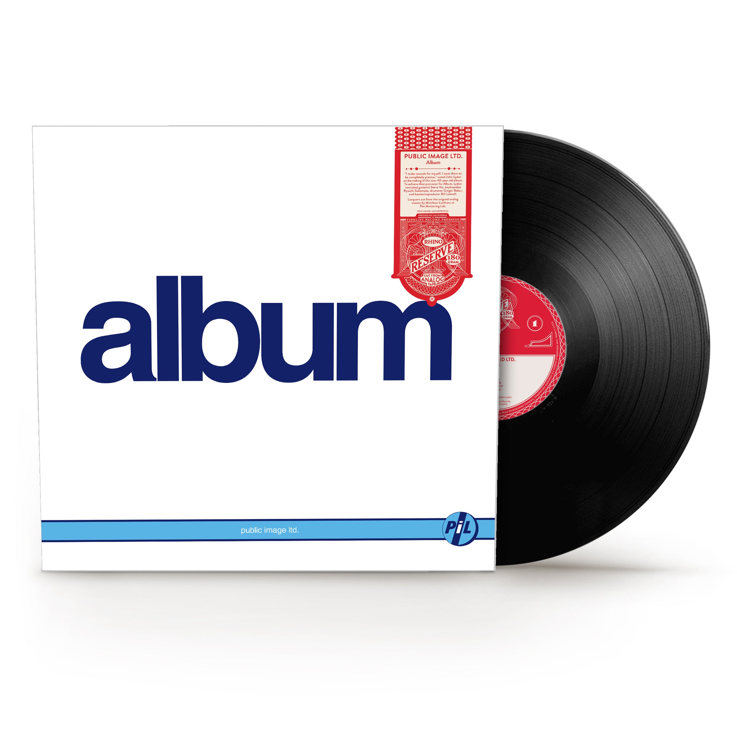 [PRE-ORDER] Public Image Ltd - Album [Rhino Reserve] [Release Date: 09/04/2026]