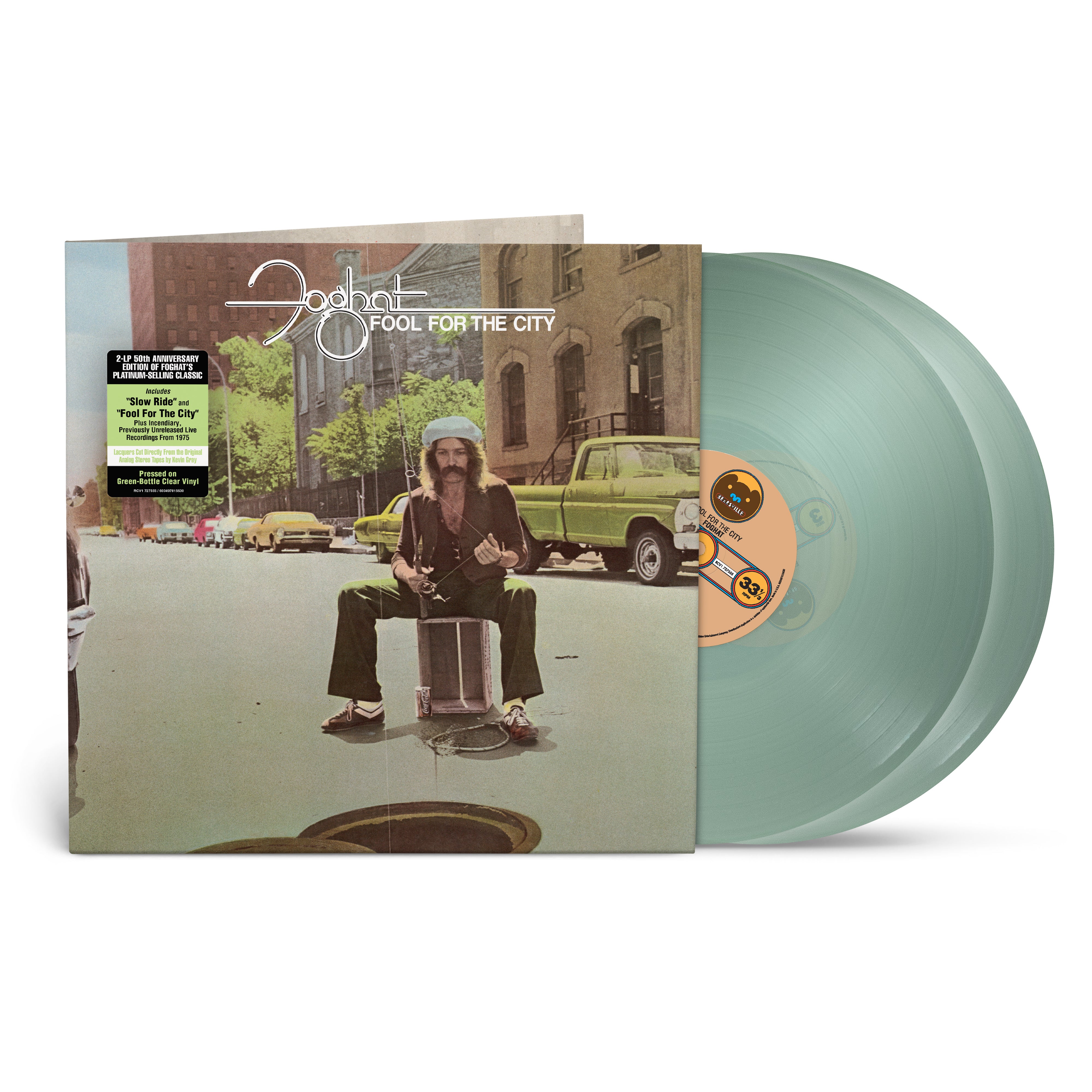 [PRE-ORDER] Foghat - Fool For The City [Anniversary Edition] [2-lp Coke Bottle Green Vinyl] [Release Date: 09/12/2025]