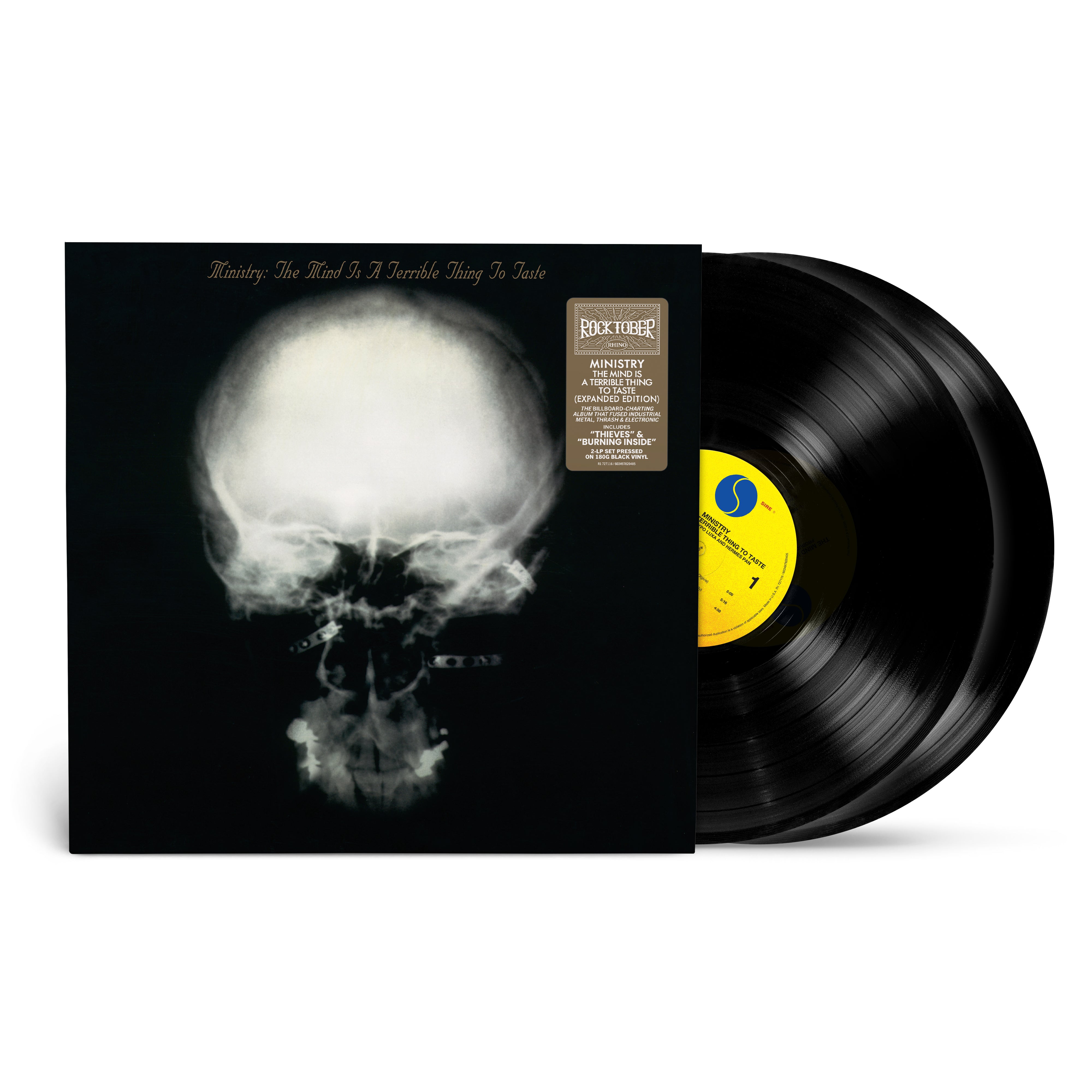 [PRE-ORDER] Ministry - The Mind is a Terrible Thing to Taste [Expanded Edition] [ROCKtober 2025] [2-lp 180g Vinyl] [Release Date: 10/10/2025]